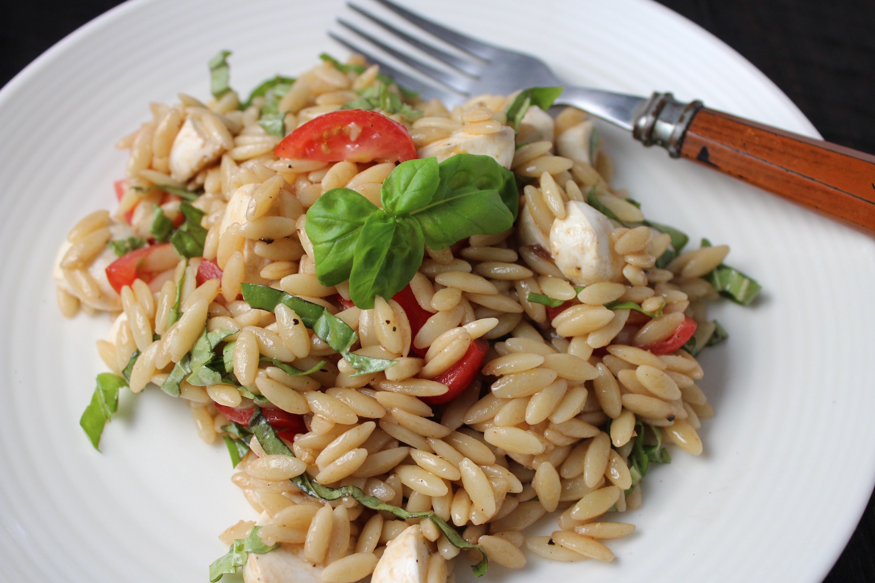 Orzo Tomato Basil