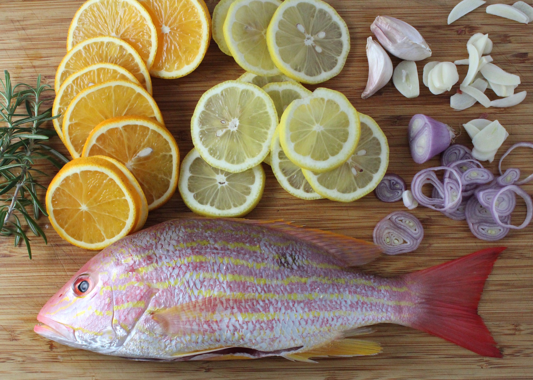 Snapper and Herbs