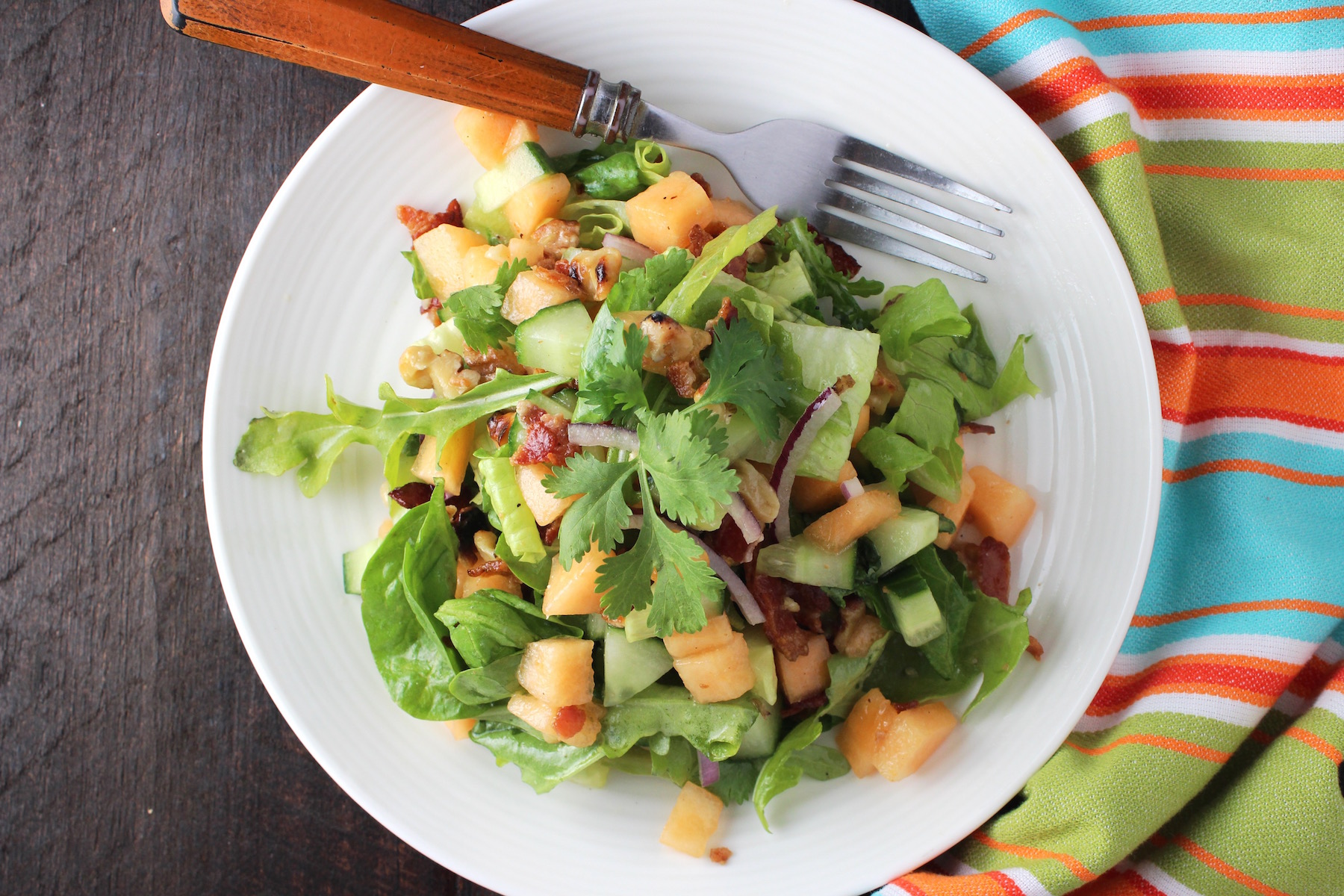 cantaloupe salad 1