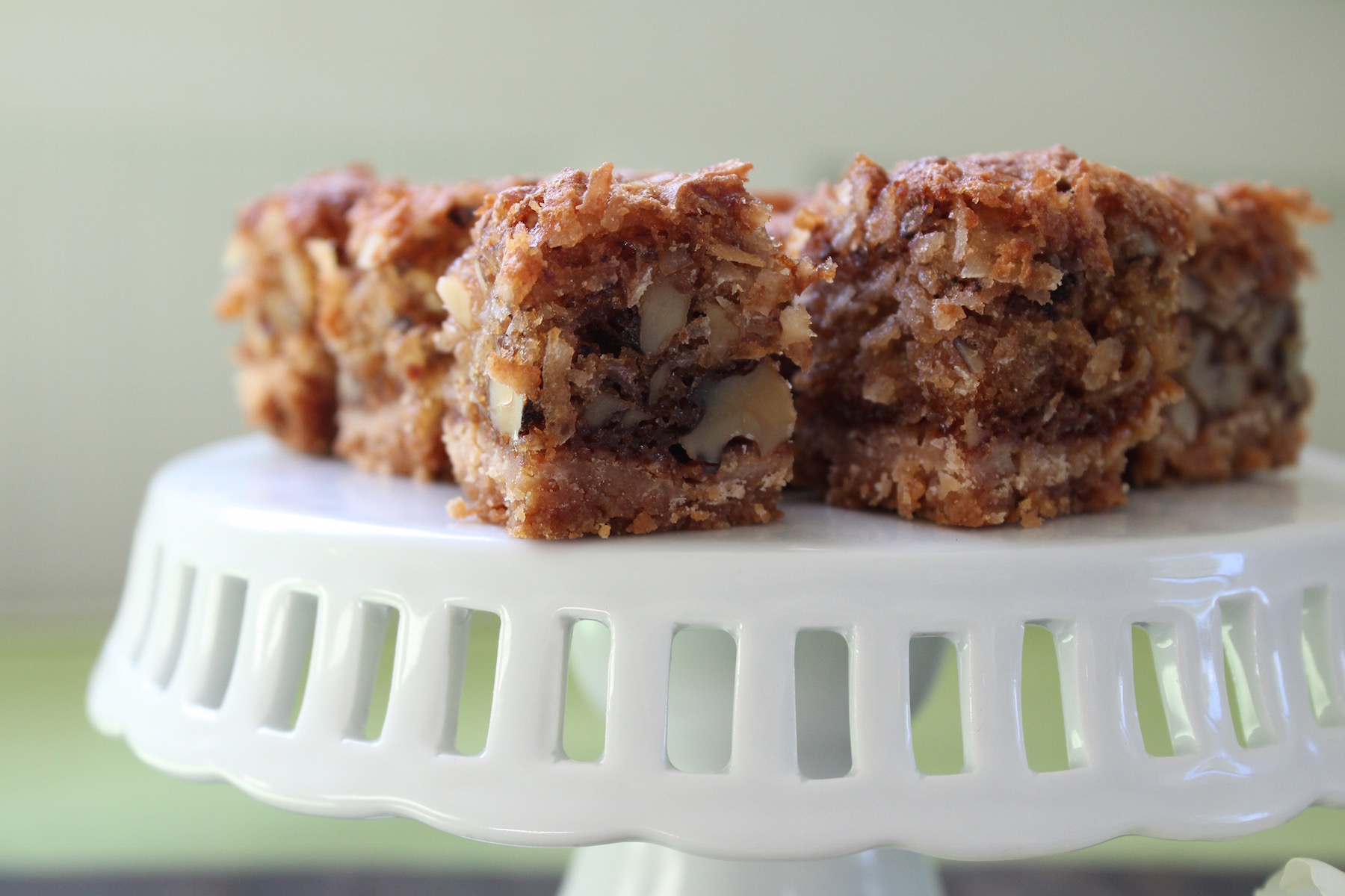 sweetmeats with coconut and walnuts