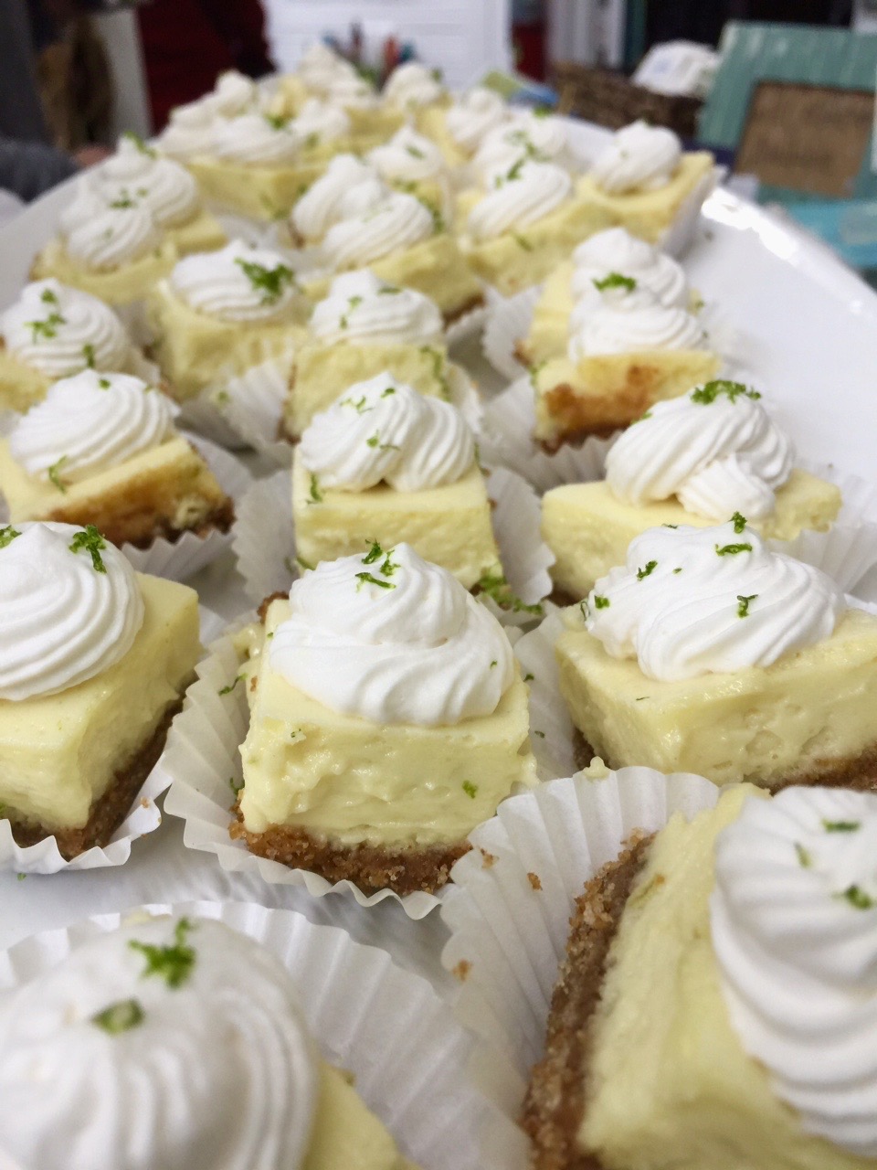 key lime pie squares