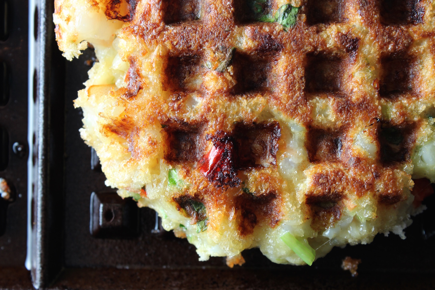 Shrimp Waffle Patty