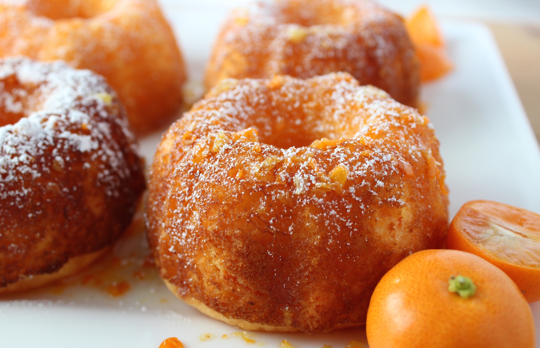 calamondin cake platter