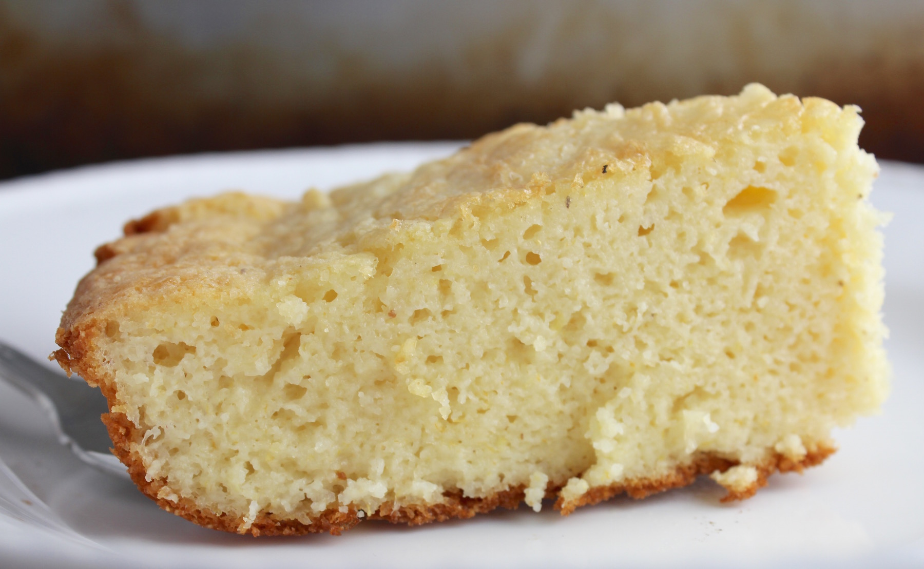 Blender Cornbread Slice