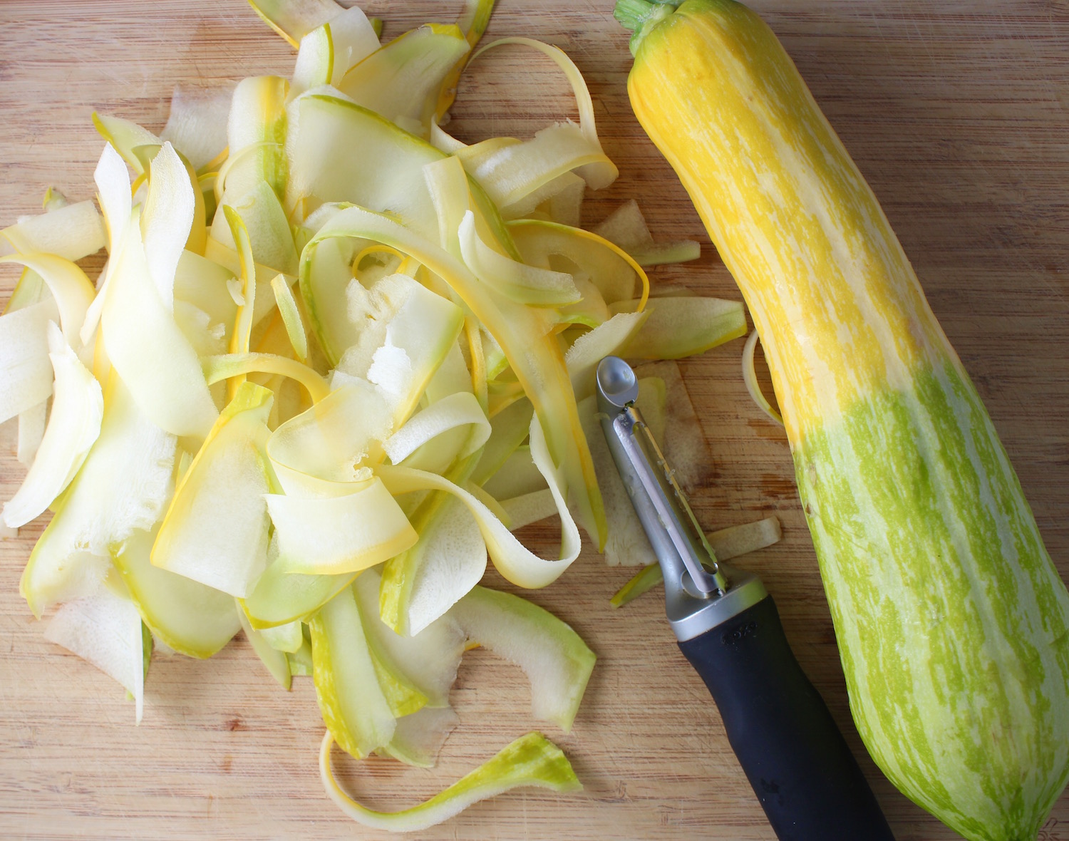 Zephyr Squash Ribbons