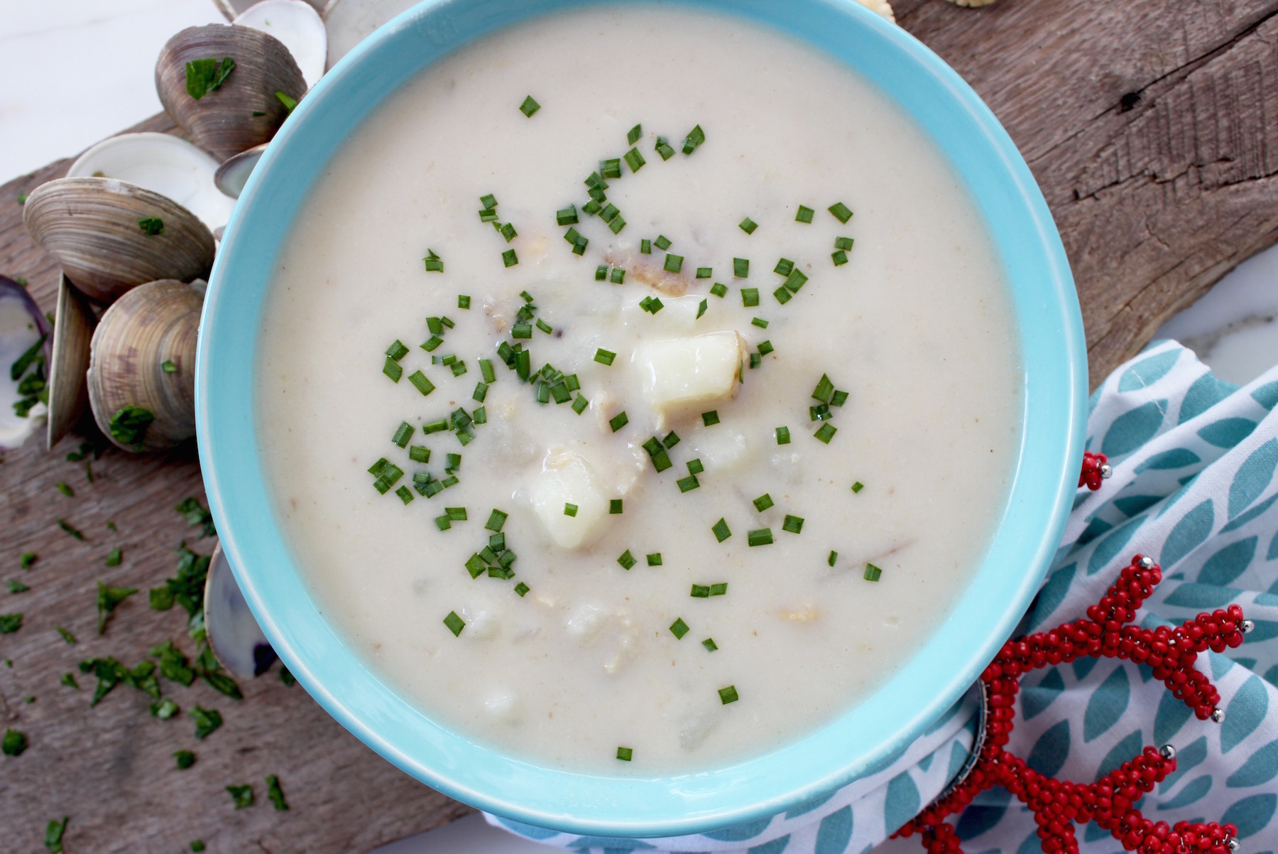 Boston Clam Chowder Recipe - Oh So Delicioso