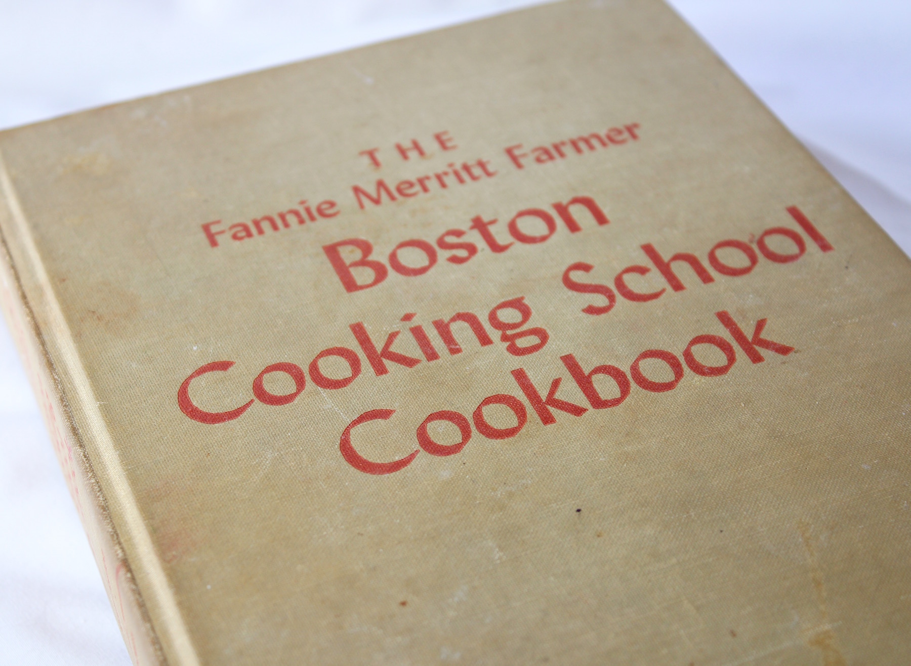 fannie farmer cookbook