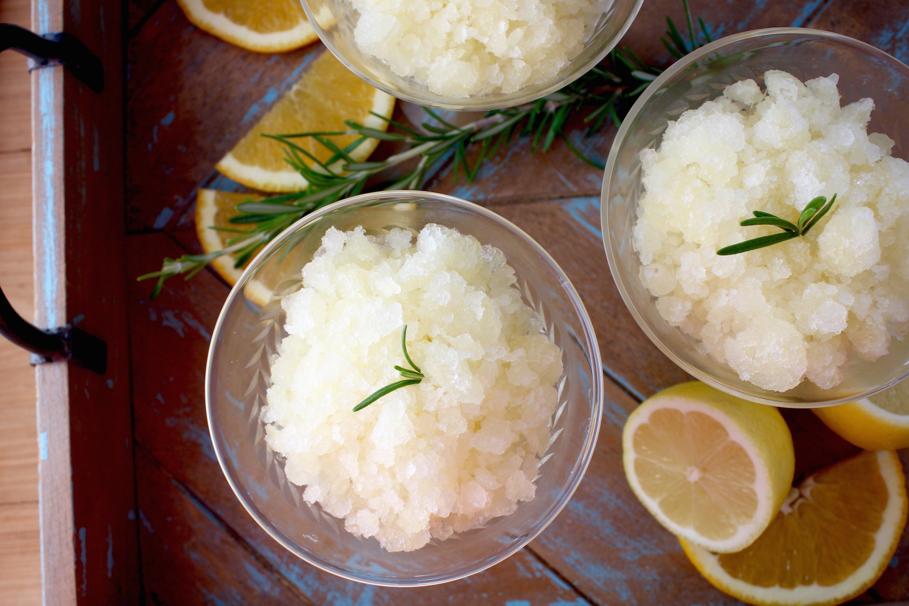 Lemon Orange Granita