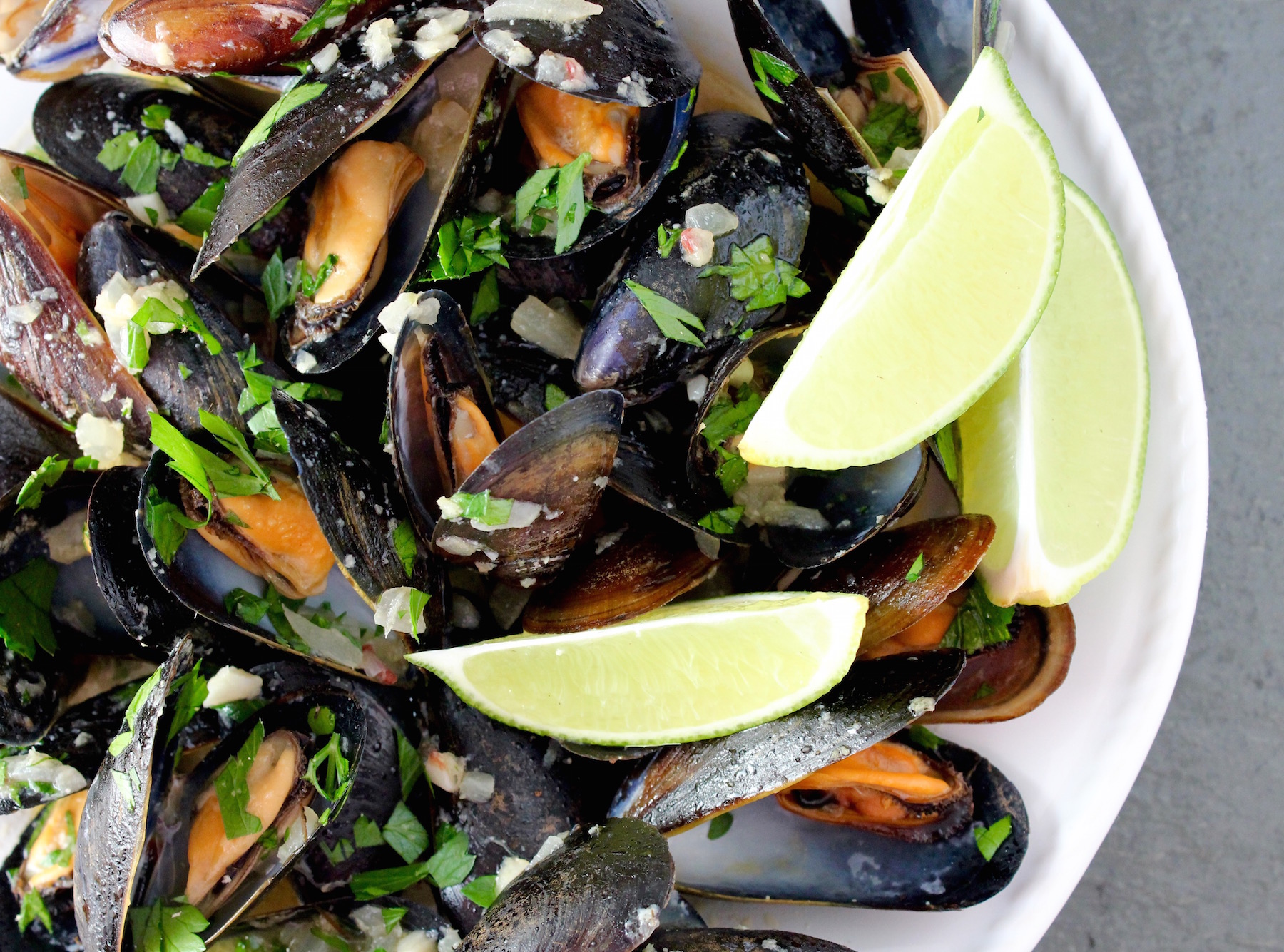 Mussels with Miso