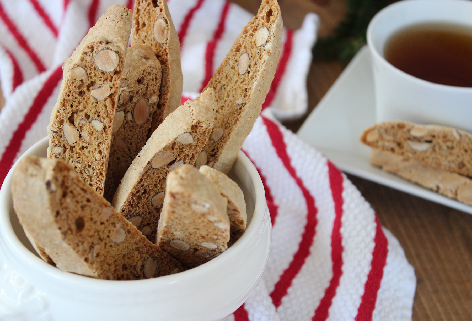 Almond Biscotti for the Holidays