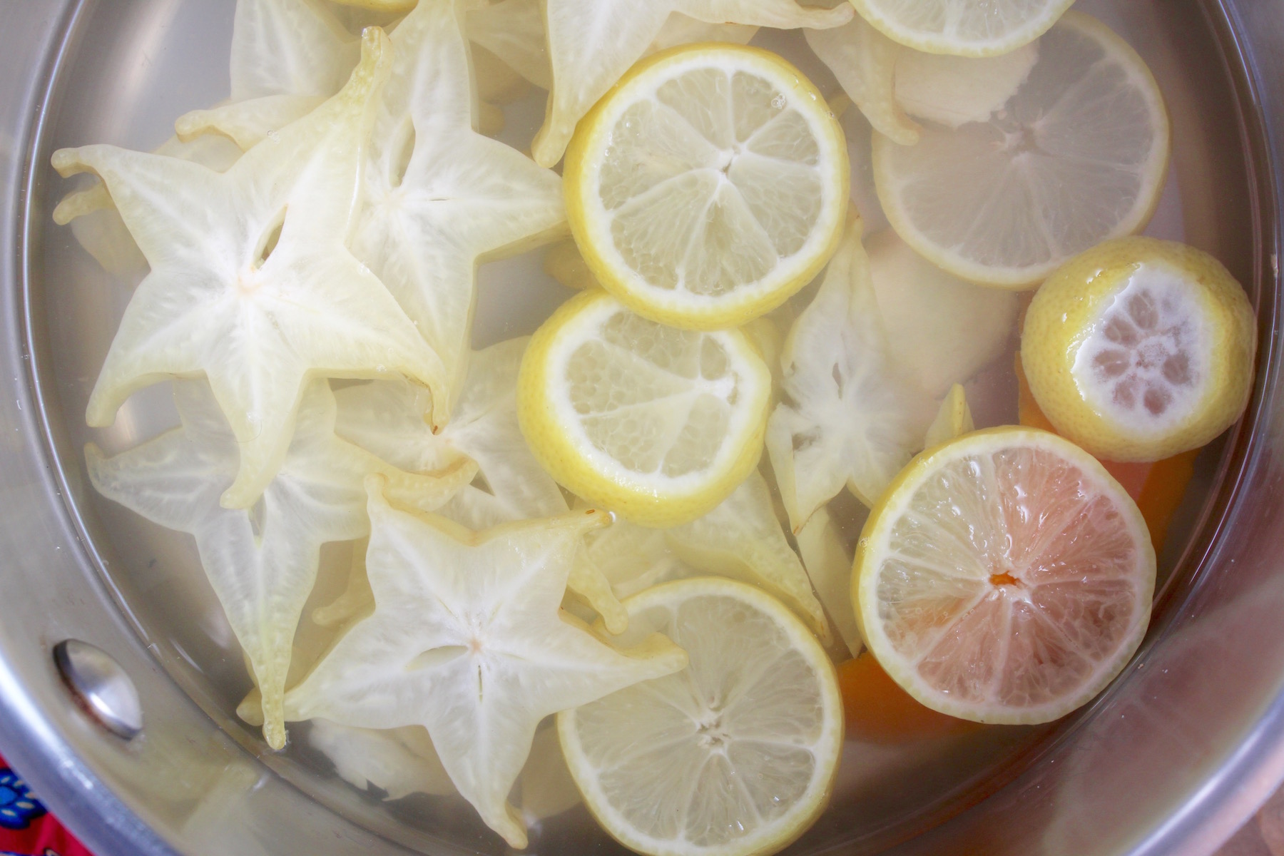 starfruit ginger lemon tea