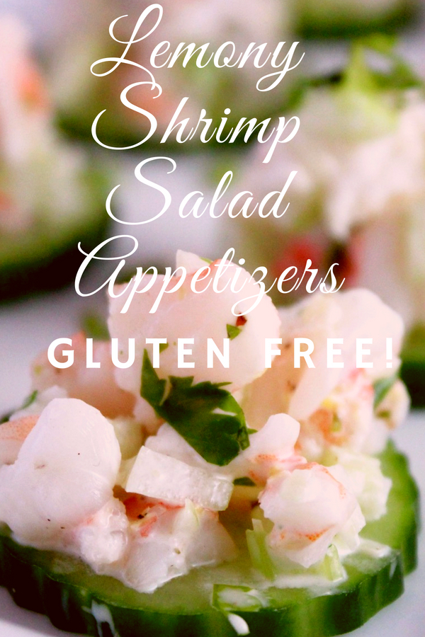 Lemony Shrimp Salad Appetizers