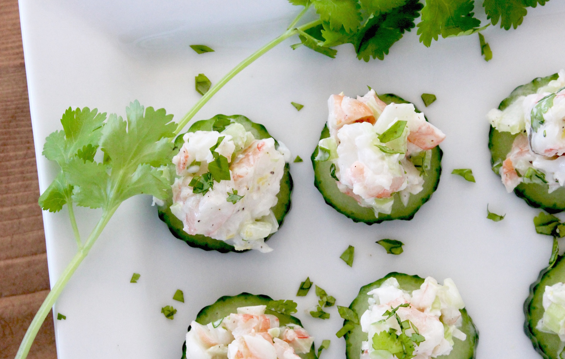 Shrimp Avocado Cucumber Salad