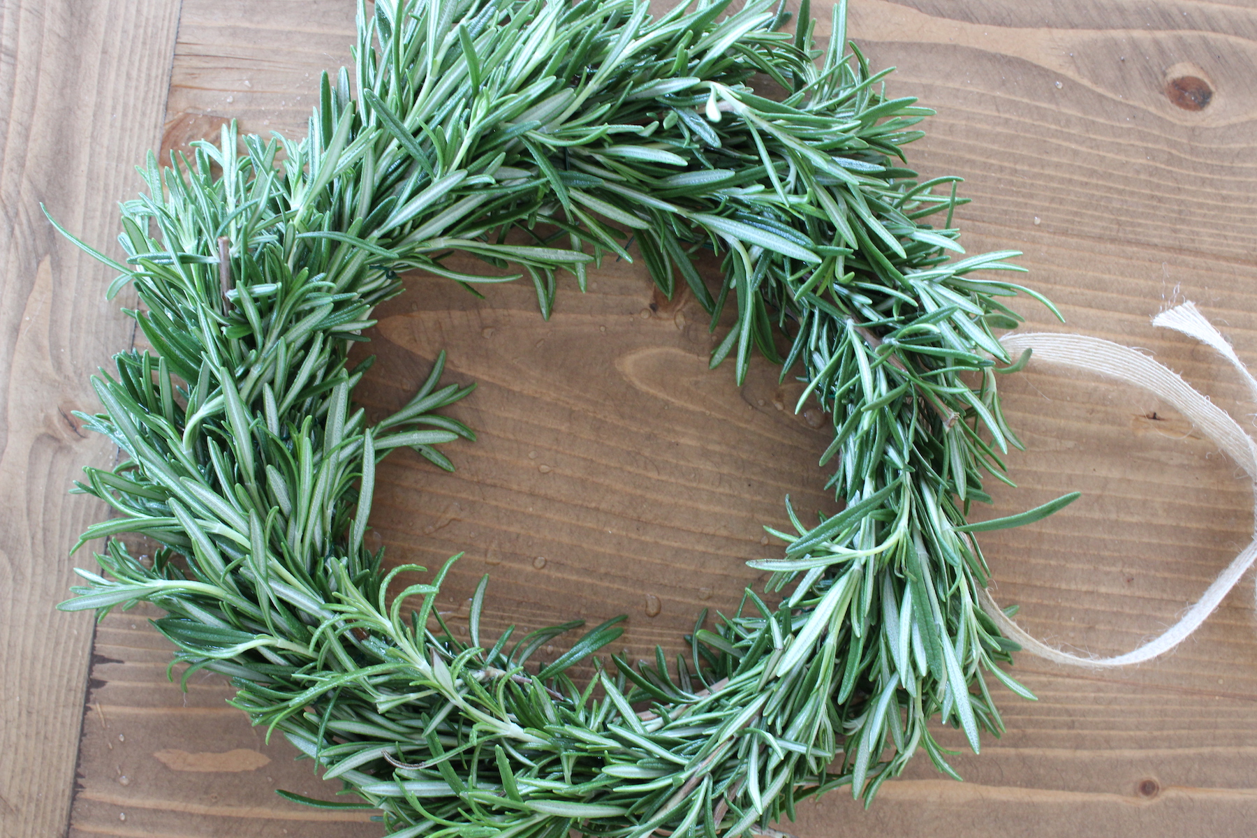 Fresh Rosemary Wreath