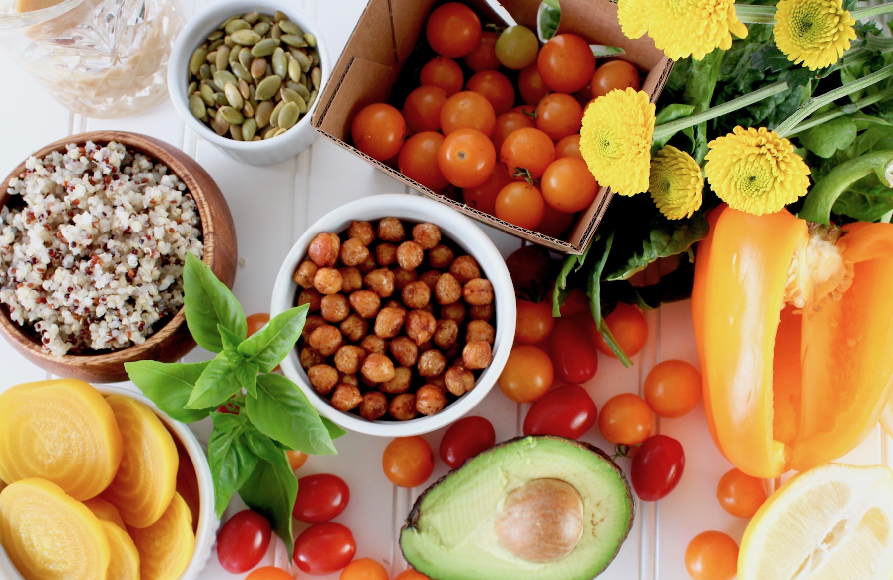 Buddha Bowl Ingredients