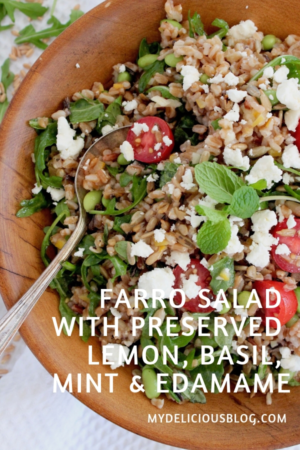 Farro Salad with Preserved Lemon