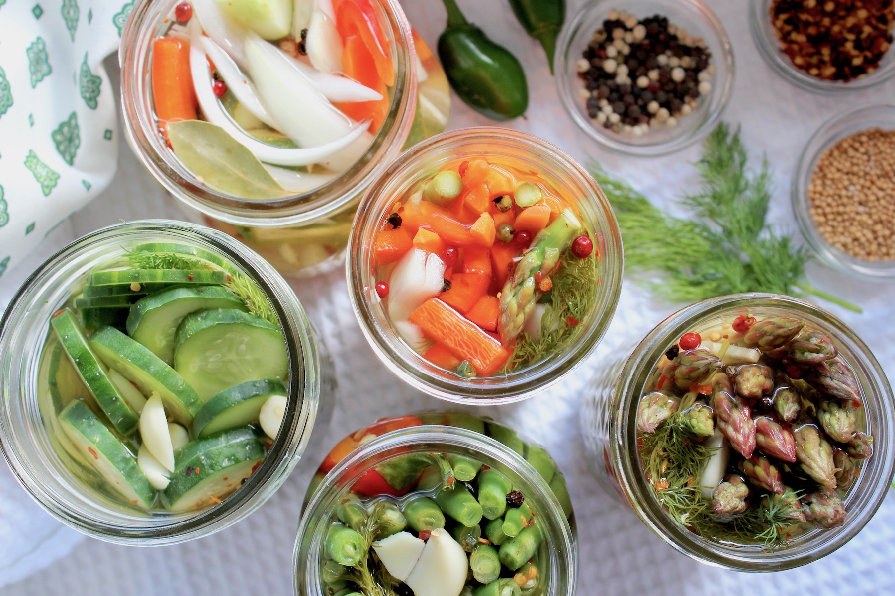 pickled vegetables