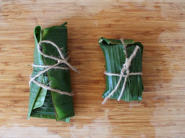 Roasted Cod in Banana Leaves | My Delicious Blog