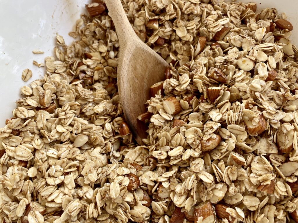 Almond Cranberry Granola | My Delicious Blog