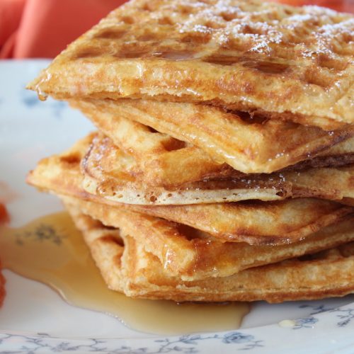 Breakfast Treats: Overnight Waffles | My Delicious Blog